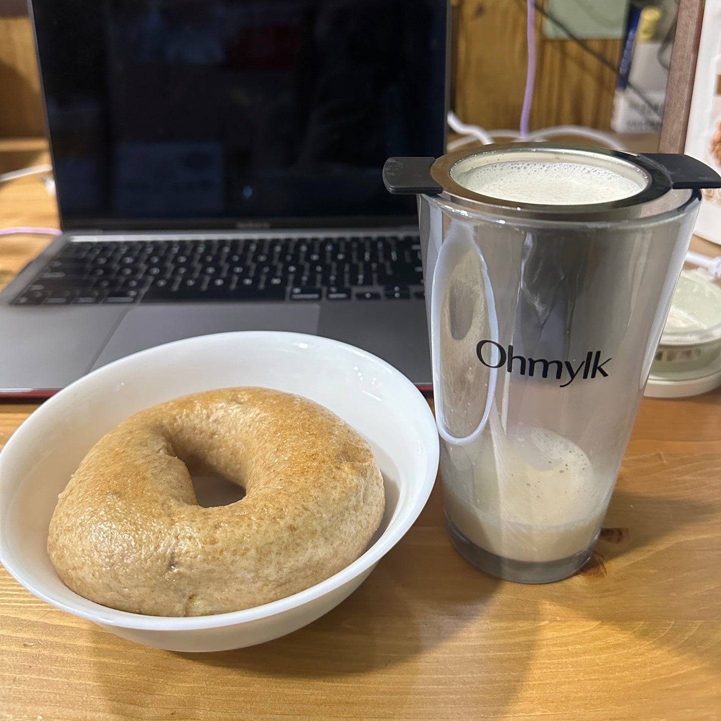 全麥貝果適合健身飲食的高蛋白輕食