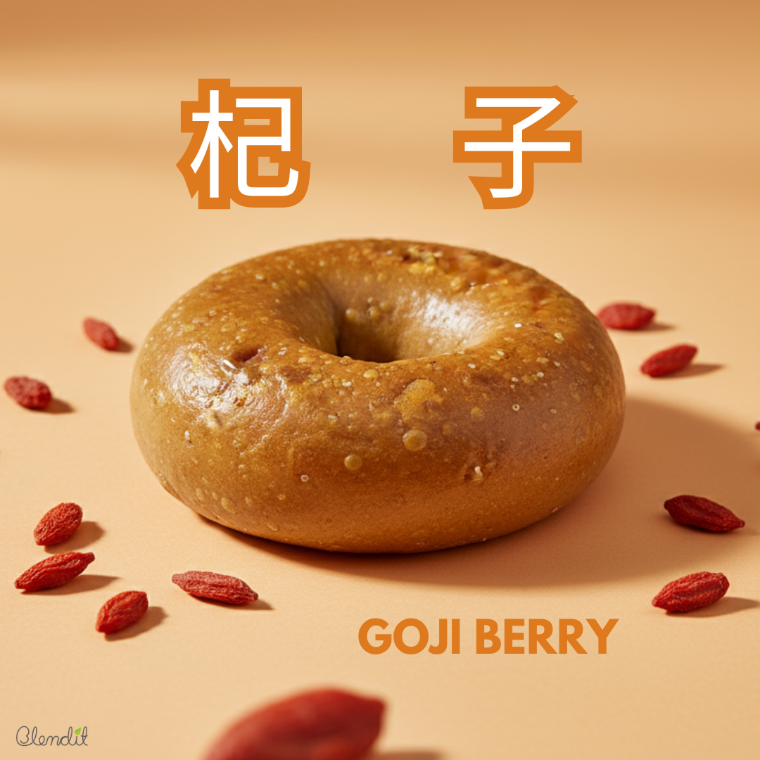 Goji Berry Bagel