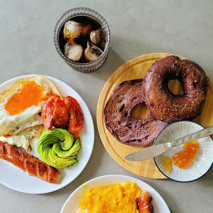 藍莓貝果健康早餐建議