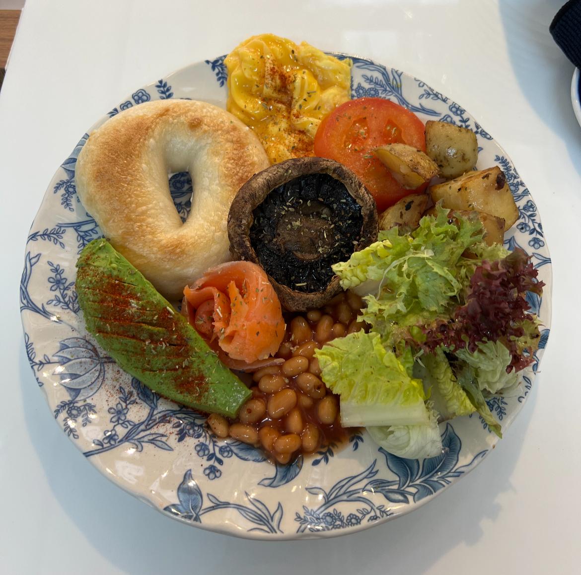 原味貝果萬用百搭的健康早餐