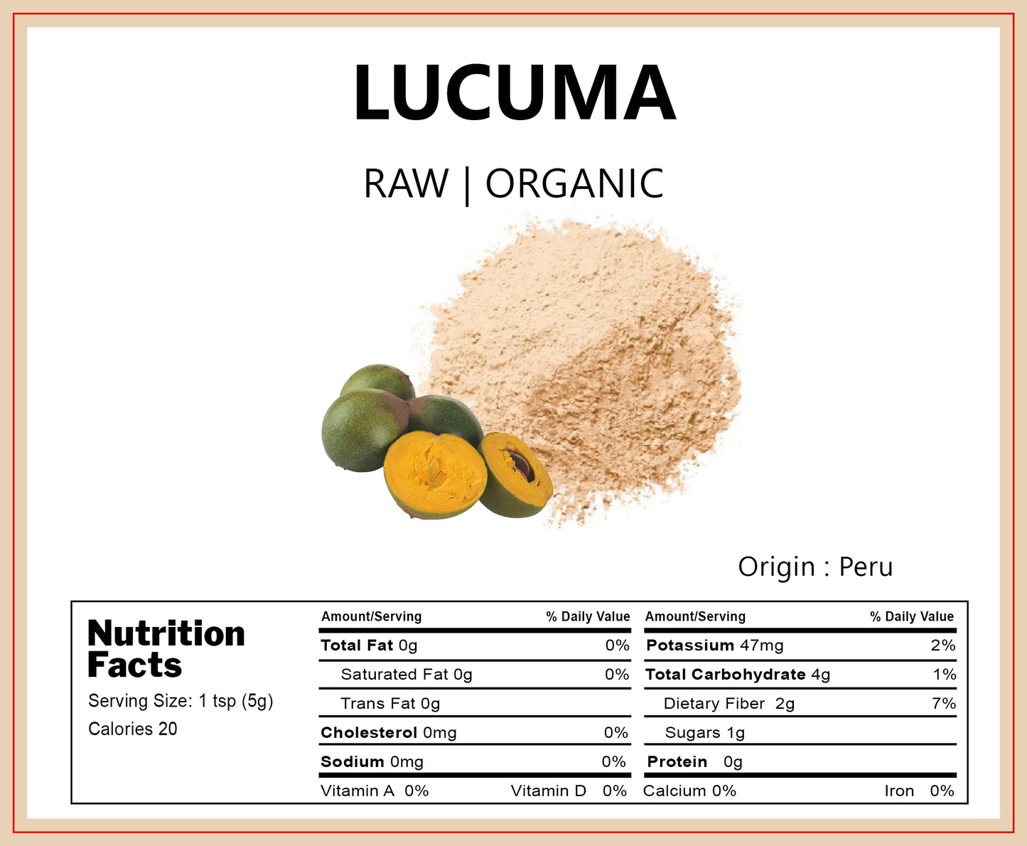 ORGANIC LUCUMA