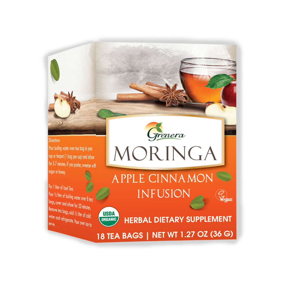 Moringa Apple Cinnamon Infusion