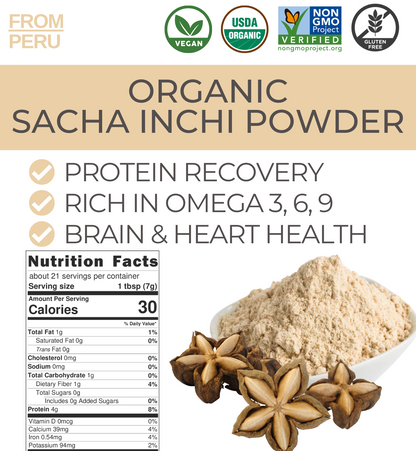 ORGANIC SACHA INCHI POWDER