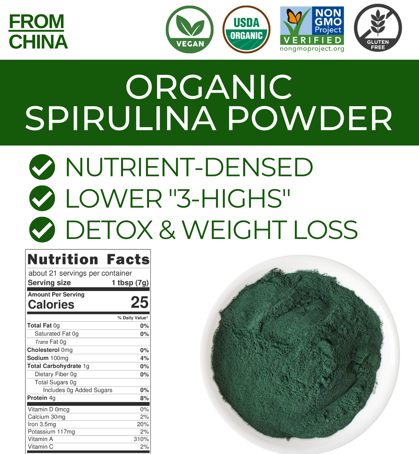 ORGANIC SPIRULINA